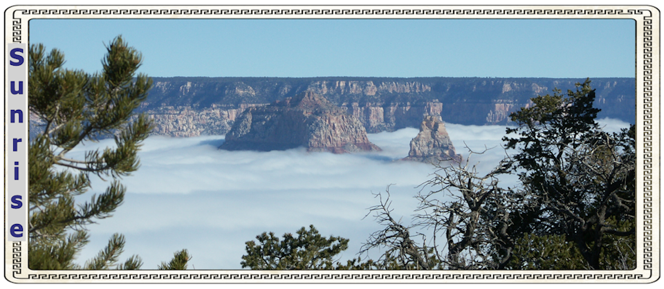 Grand Canyon Sunrise